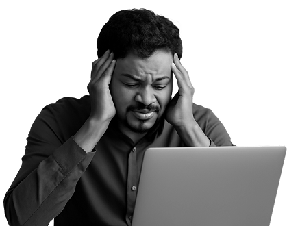 Frustrated NRI man